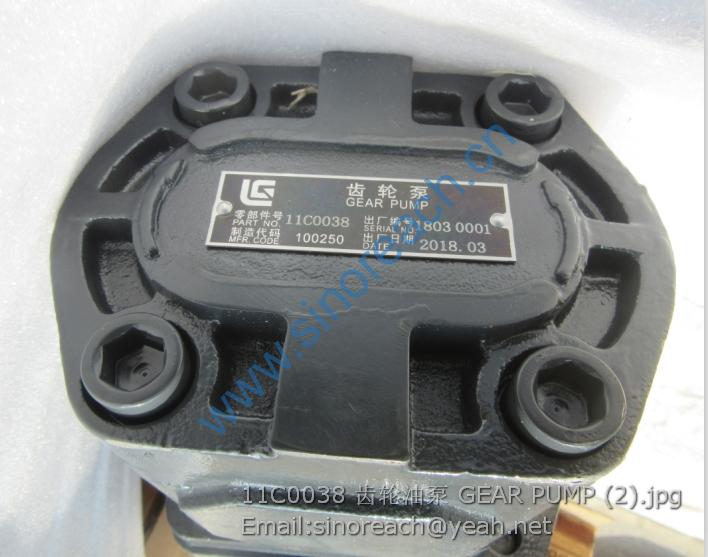 11C0038 齿轮油泵 GEAR PUMP (2)