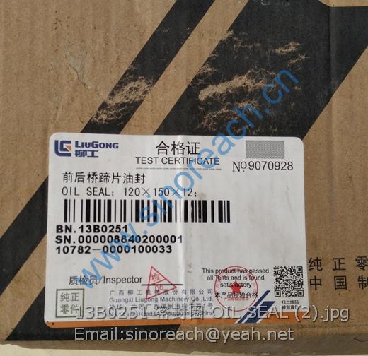 13B0251 密封圈 OIL SEAL (2)