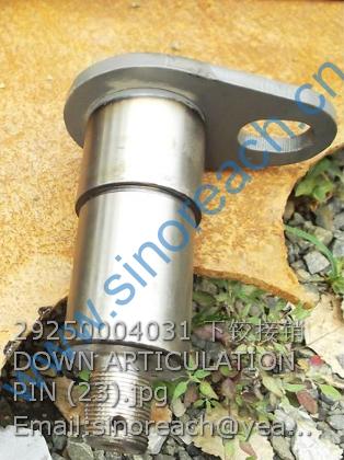 29250004031 下铰接销 DOWN ARTICULATION PIN (23)