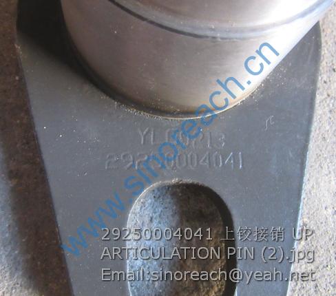 29250004041 上铰接销 UP ARTICULATION PIN (2)