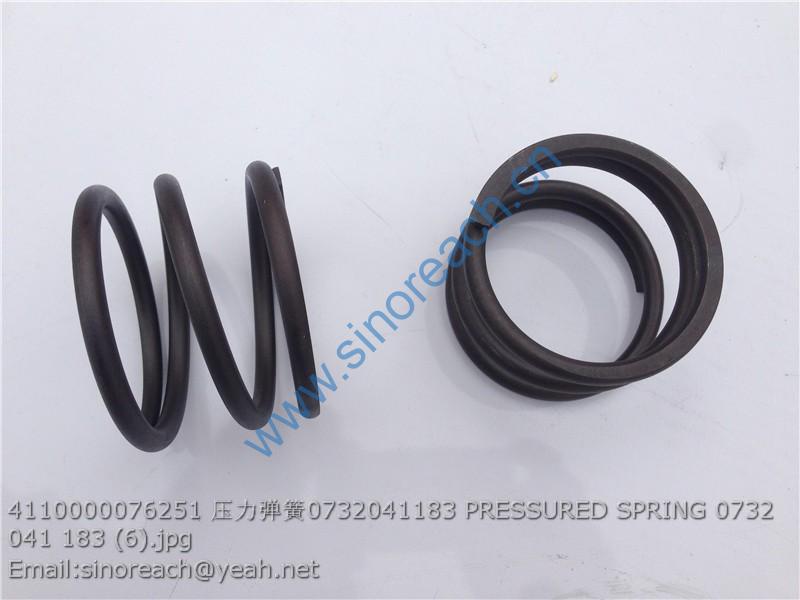 4110000076251 压力弹簧0732041183 PRESSURED SPRING 0732 041 183 (6)