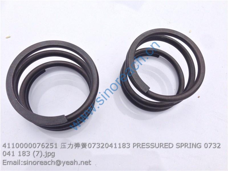 4110000076251 压力弹簧0732041183 PRESSURED SPRING 0732 041 183 (7)