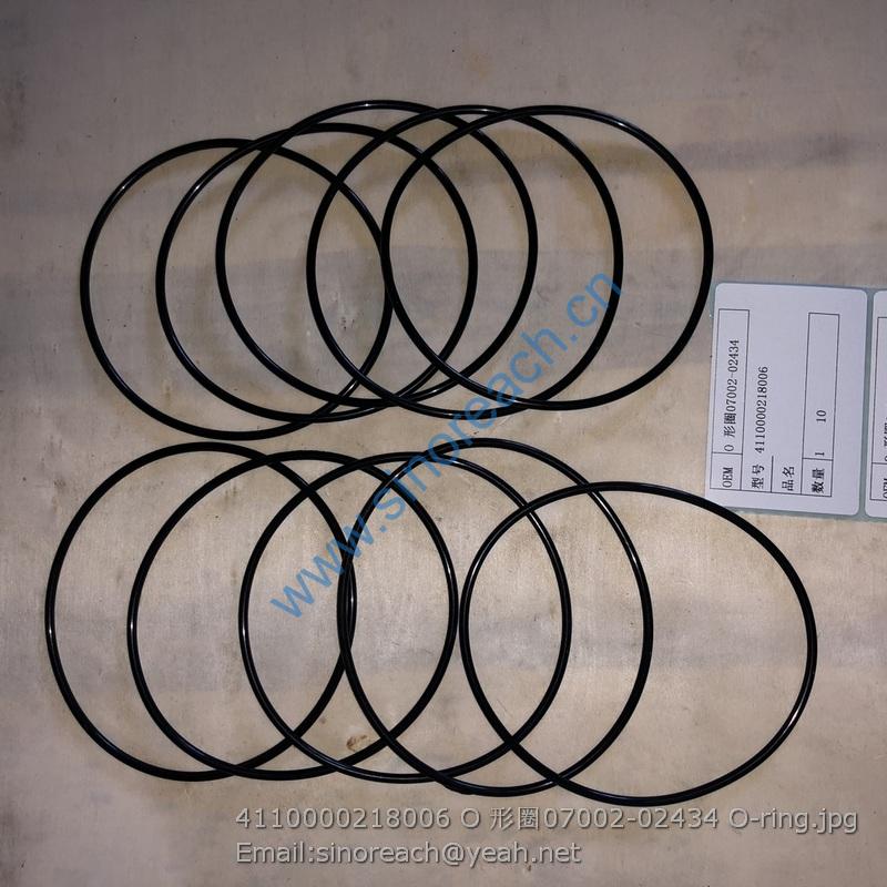 4110000218006 O 形圈07002-02434 O-ring