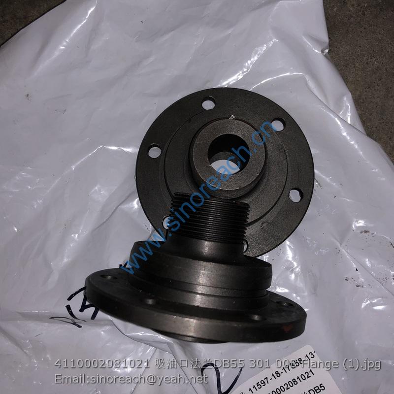 4110002081021 吸油口法兰DB55 301 008 Flange (1)