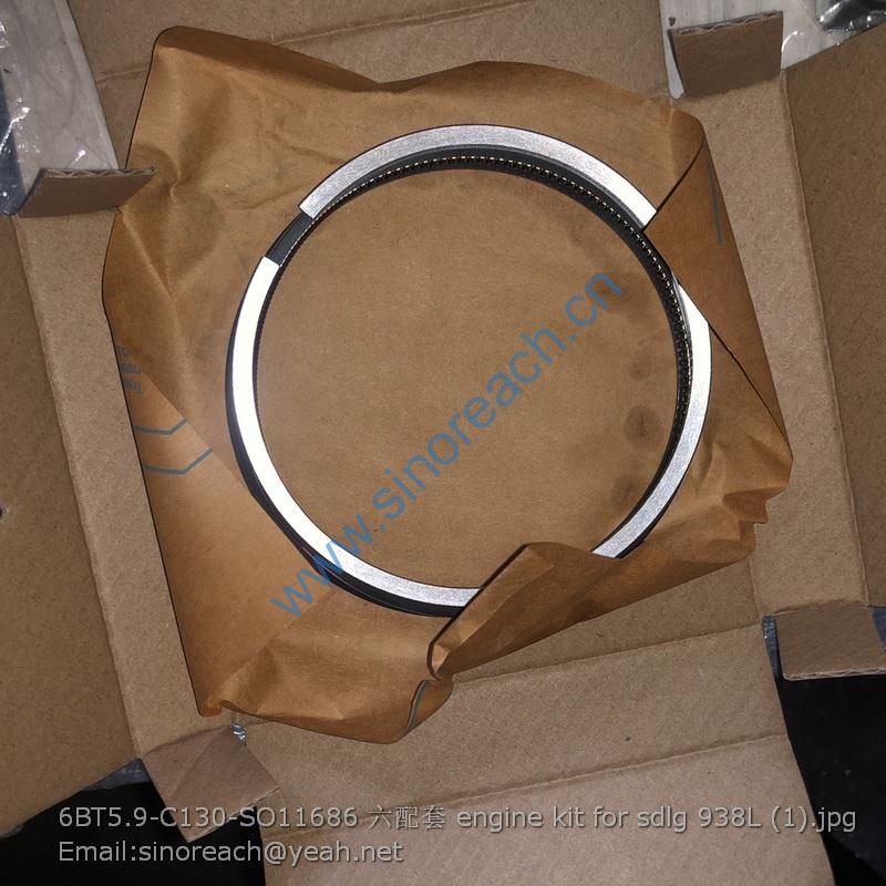 6BT5.9-C130-SO11686 六配套 engine kit for sdlg 938L (1)