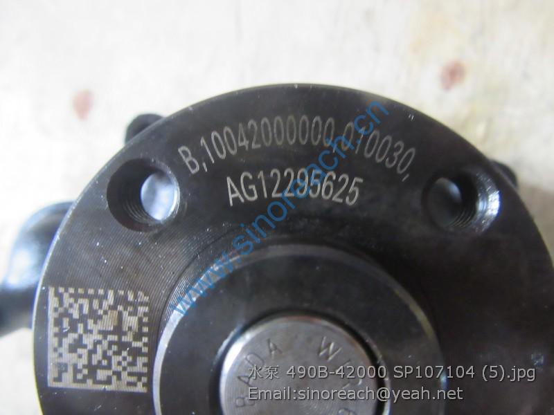 水泵 490B-42000 SP107104 (5)