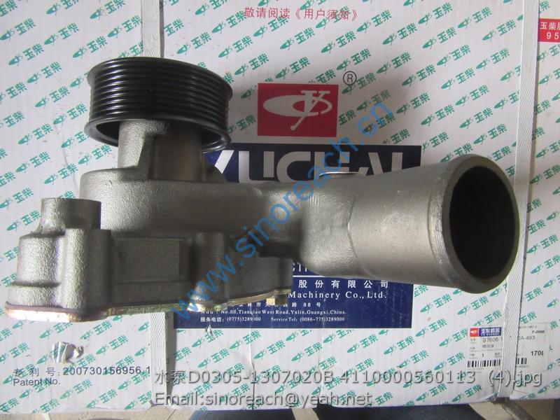 水泵D0305-1307020B 4110000560113 (4)