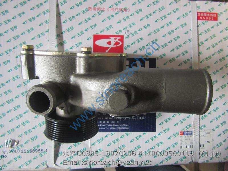 水泵D0305-1307020B 4110000560113 (6)