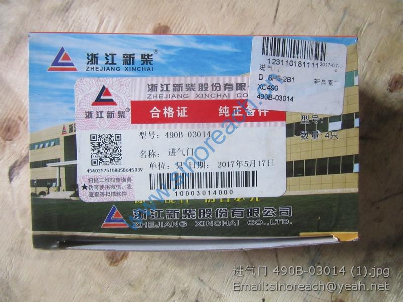进气门 490B-03014 (1)