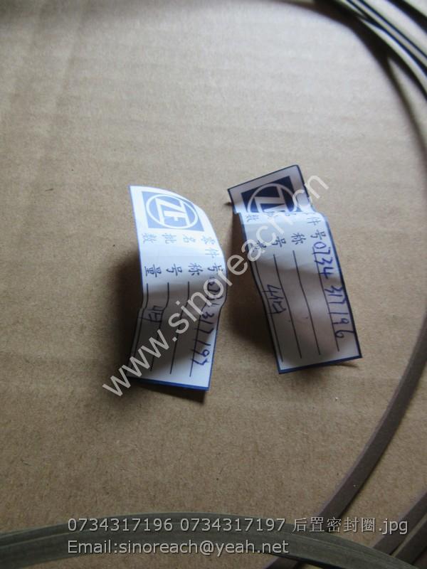 0734317196 0734317197 后置密封圈