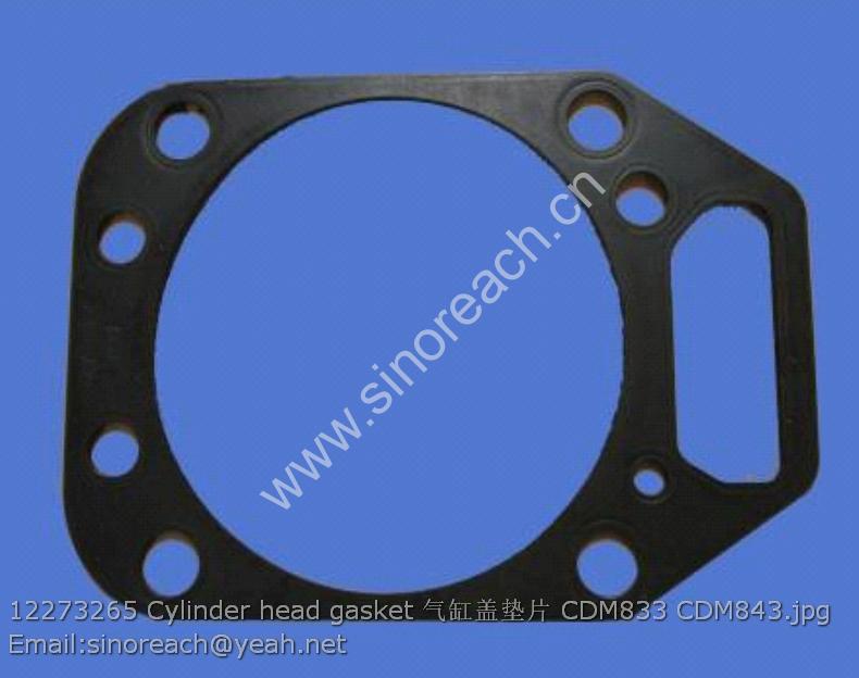12273265 Cylinder head gasket 气缸盖垫片 CDM833 CDM843