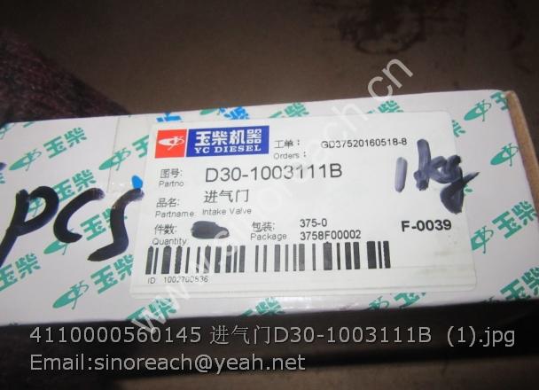 4110000560145 进气门D30-1003111B (1)