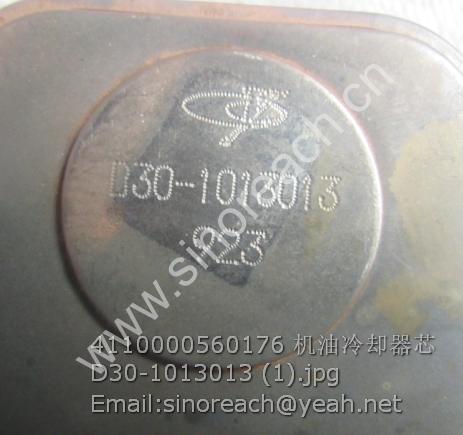 4110000560176 机油冷却器芯D30-1013013 (1)
