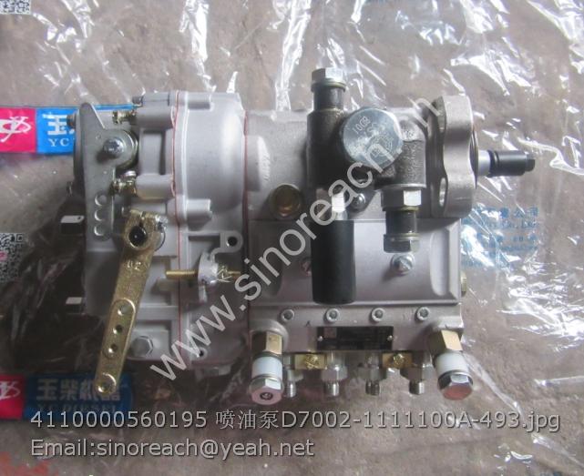 4110000560195 喷油泵D7002-1111100A-493