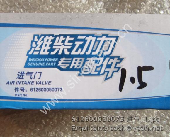 612600050073 进气门