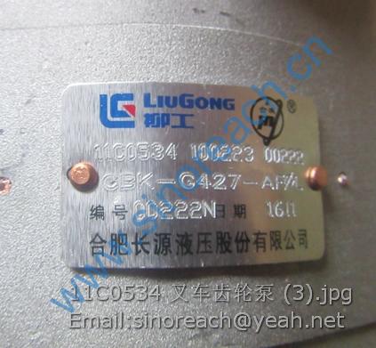 11C0534 叉车齿轮泵 (3)