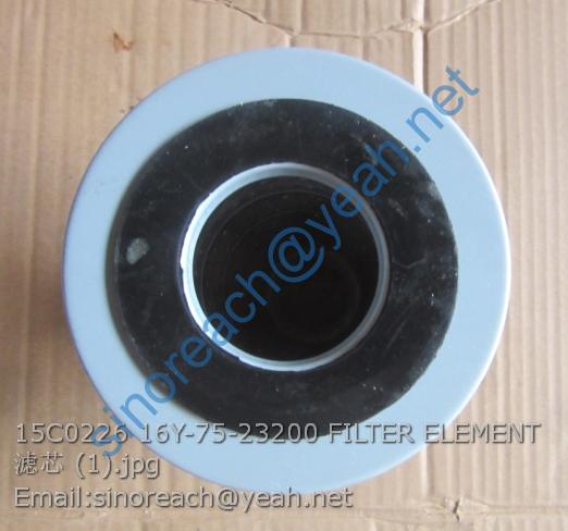 15C0226 16Y-75-23200 FILTER ELEMENT 滤芯 (1)
