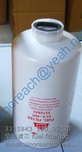 3315843 190_95_70 柴油滤芯 fuel filter