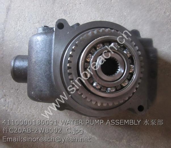 4110000186091 WATER PUMP ASSEMBLY 水泵部件C20AB-2W8002_C