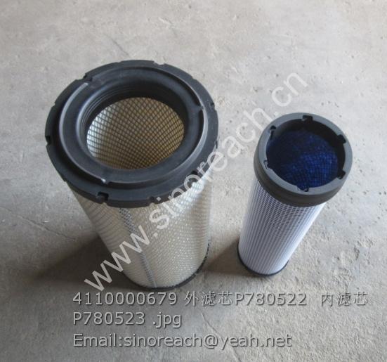 4110000679 外滤芯P780522 内滤芯P780523