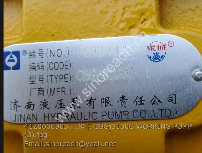 4120000903 工作泵 CBGj3100C WORKING PUMP (3)