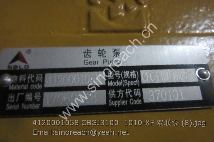 4120001058 CBGJ3100 1010-XF 双联泵 (8)