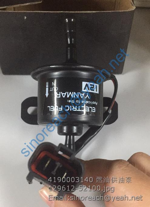4190003140 燃油供油泵 129612-52100