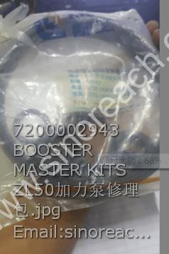 7200002943 BOOSTER MASTER KITS ZL50加力泵修理包