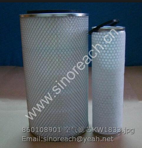 860108901 空气滤芯KW1833