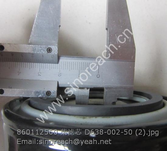 860112560 柴滤芯 D638-002-50 (2)