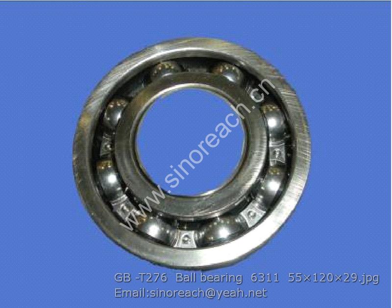 GB -T276 Ball bearing 6311 55×120×29