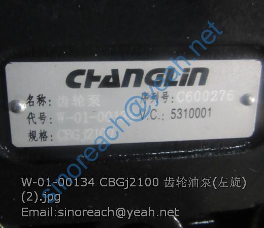 W-01-00134 CBGj2100 齿轮油泵(左旋) (2)