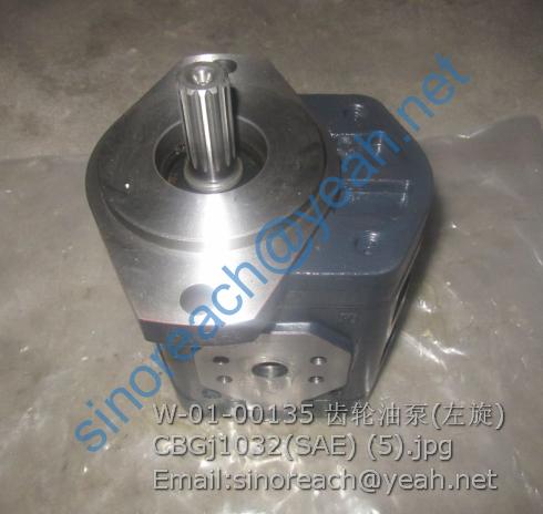 W-01-00135 齿轮油泵(左旋) CBGj1032(SAE) (5)