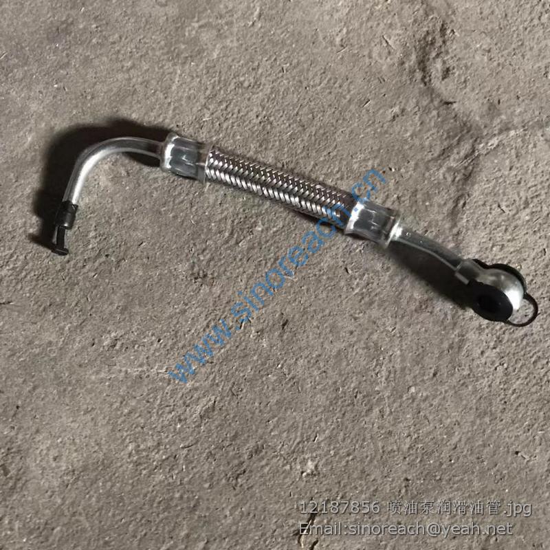 12187856 喷油泵润滑油管