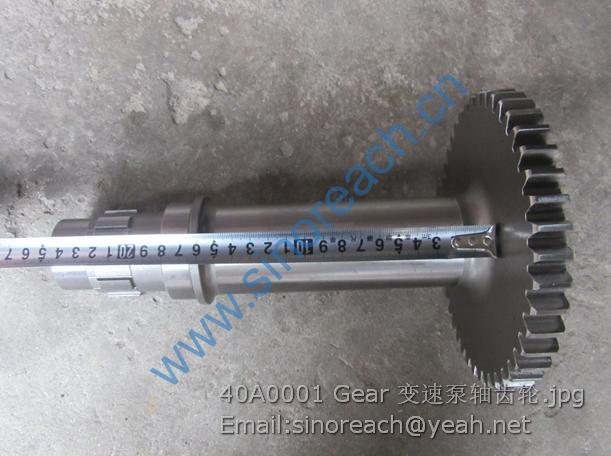 40A0001 Gear 变速泵轴齿轮