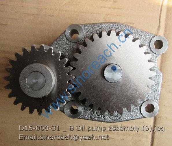 D15-000-31 _ B Oil pump assembly (6)