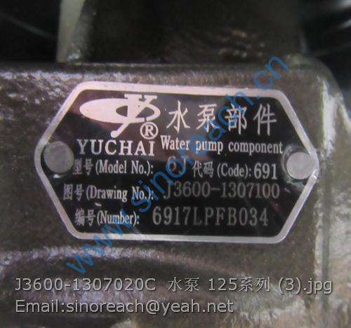 J3600-1307020C 水泵 125系列 (3)