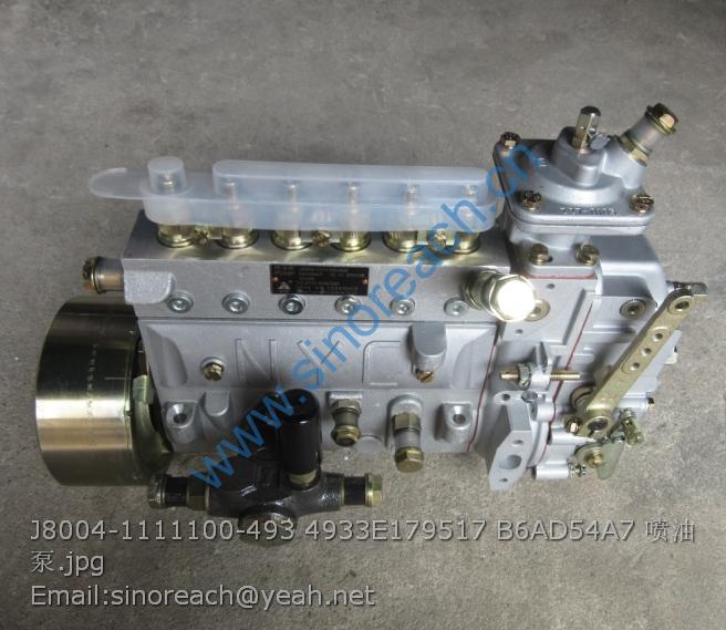 J8004-1111100-493 4933E179517 B6AD54A7 喷油泵