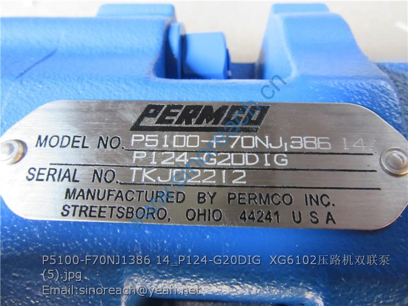 P5100-F70NJ1386 14_P124-G20DIG XG6102压路机双联泵 (5)
