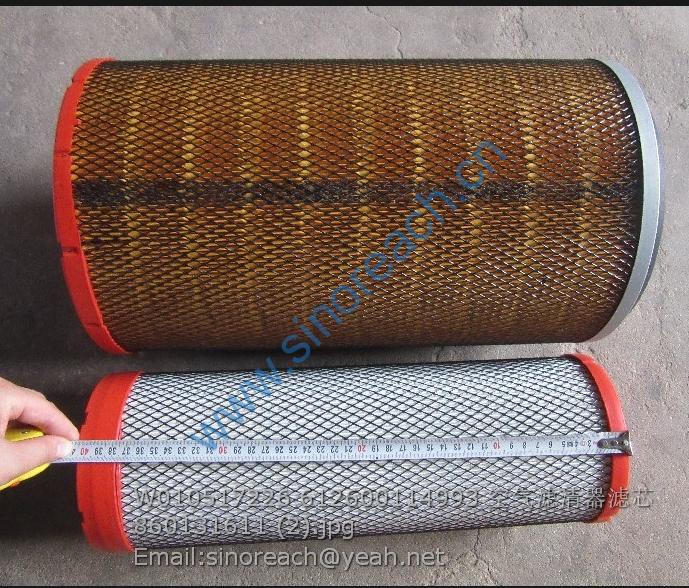 W010517226 612600114993 空气滤清器滤芯 860131611 (2)