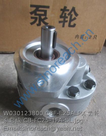W030123800 CBF-E25ALPX 齿轮泵总成 CB-FC25-1FA-SL
