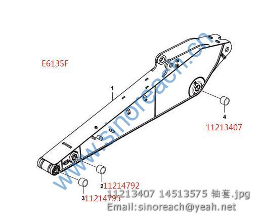 11213407 14513575 轴套