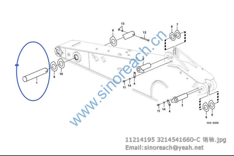 11214195 3214541660-C 销轴