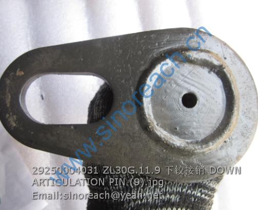29250004031 ZL30G.11.9 下铰接销 DOWN ARTICULATION PIN (9)