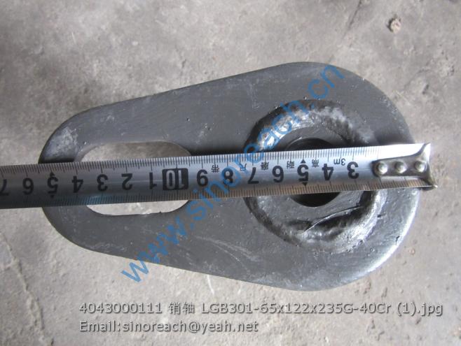 4043000111 销轴 LGB301-65x122x235G-40Cr (1)