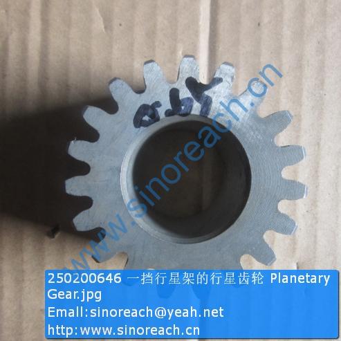 250200646 一挡行星架的行星齿轮 Planetary Gear