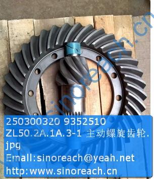 250300320 9352510 ZL50.2A.1A.3-1 主动螺旋齿轮