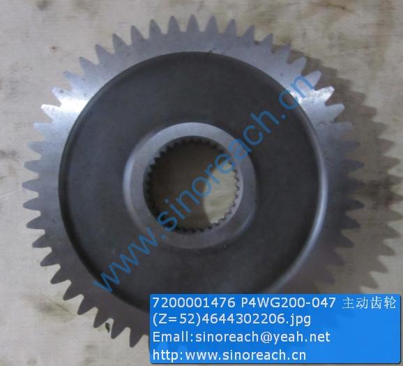 7200001476 P4WG200-047 主动齿轮(Z=52)4644302206