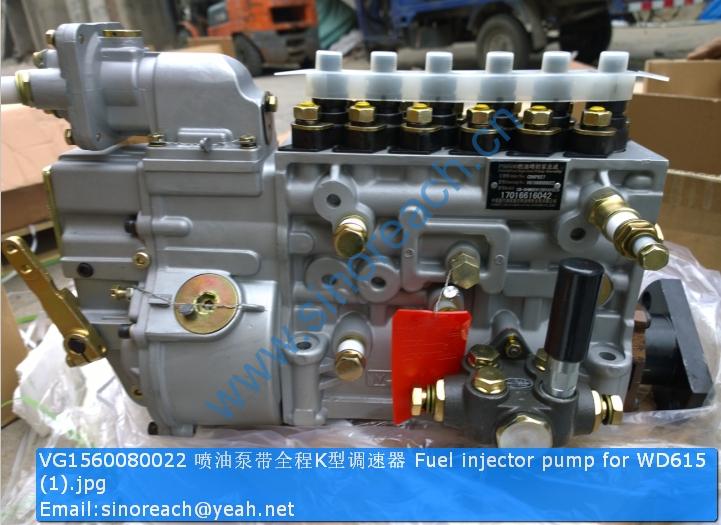 VG1560080022 喷油泵带全程K型调速器 Fuel injector pump for WD615 (1)