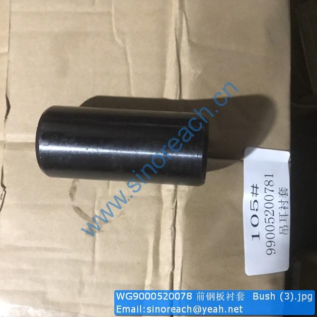 WG9000520078 前钢板衬套 Bush (3)